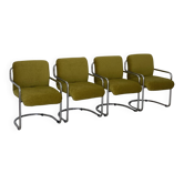4 chairs Guido Faleschini l4Mariani Italy 1970