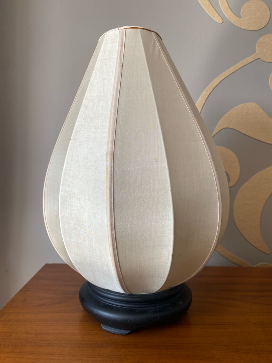 Paire de lampes lotus