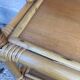 Vintage rattan shelf