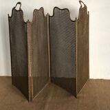 Brass firewall, chimney accessory