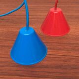 Mid-Century Danish Minisol pendant lamps by K. Kewo for Nordic Solar, 1960s, set of 2