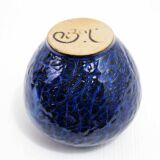 Oriental ceramic ball vase