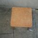Vintage stool with compass feet