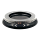 Sergio Asti, mod.4635 black ashtray / catchall, Kartell Italy 1967