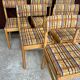 Table + 6 chaises baumann vintage 1970