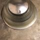 Silver Holophane wall light