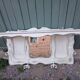 Vintage wooden wall coat rack