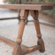 Table and benches set
