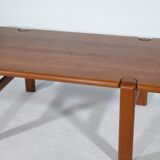 Table basse en teck massif danoise Olsen & Son années 1960