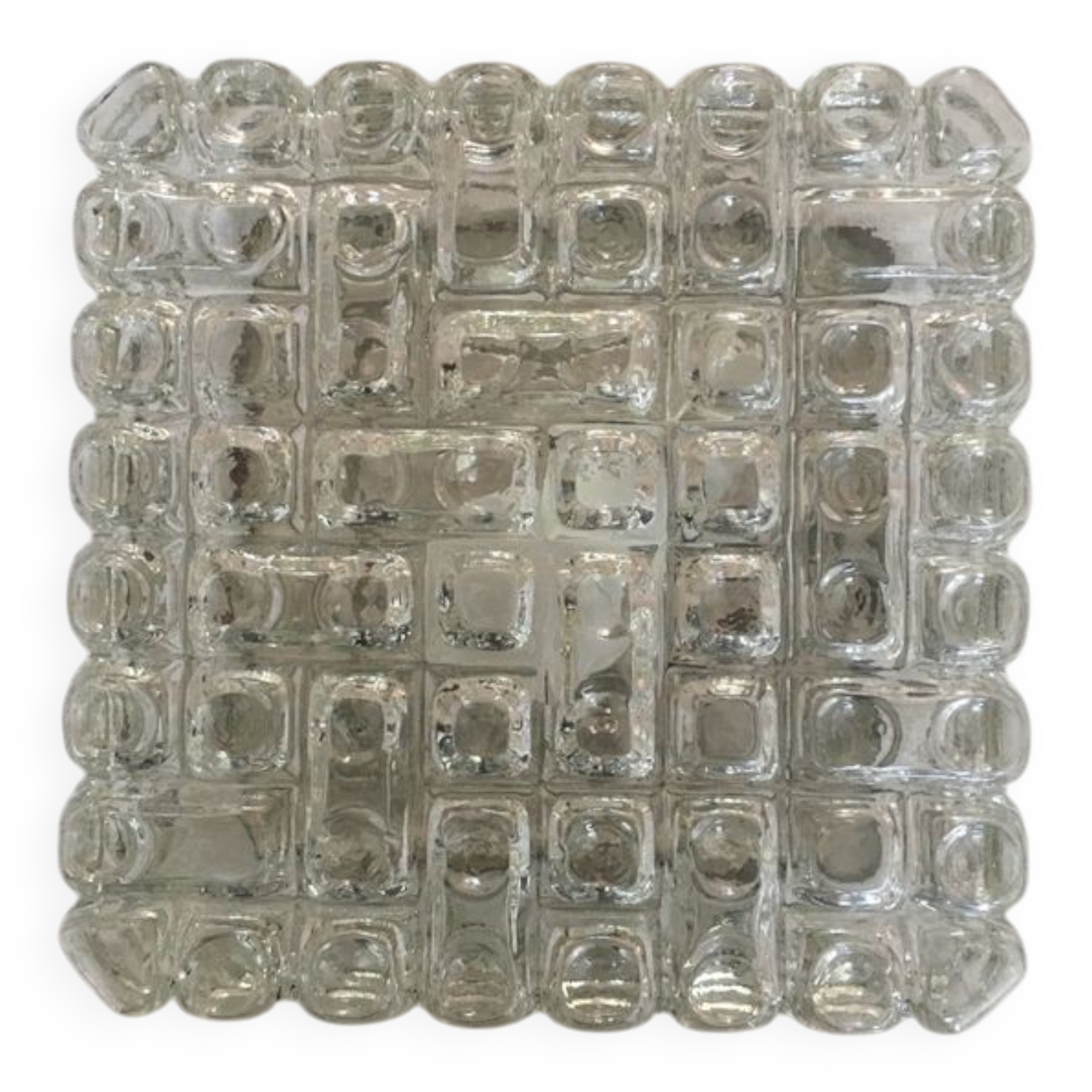 Wall Light in Glass by Erco Leuchten