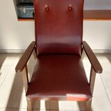 fauteuil bas, style scandinave