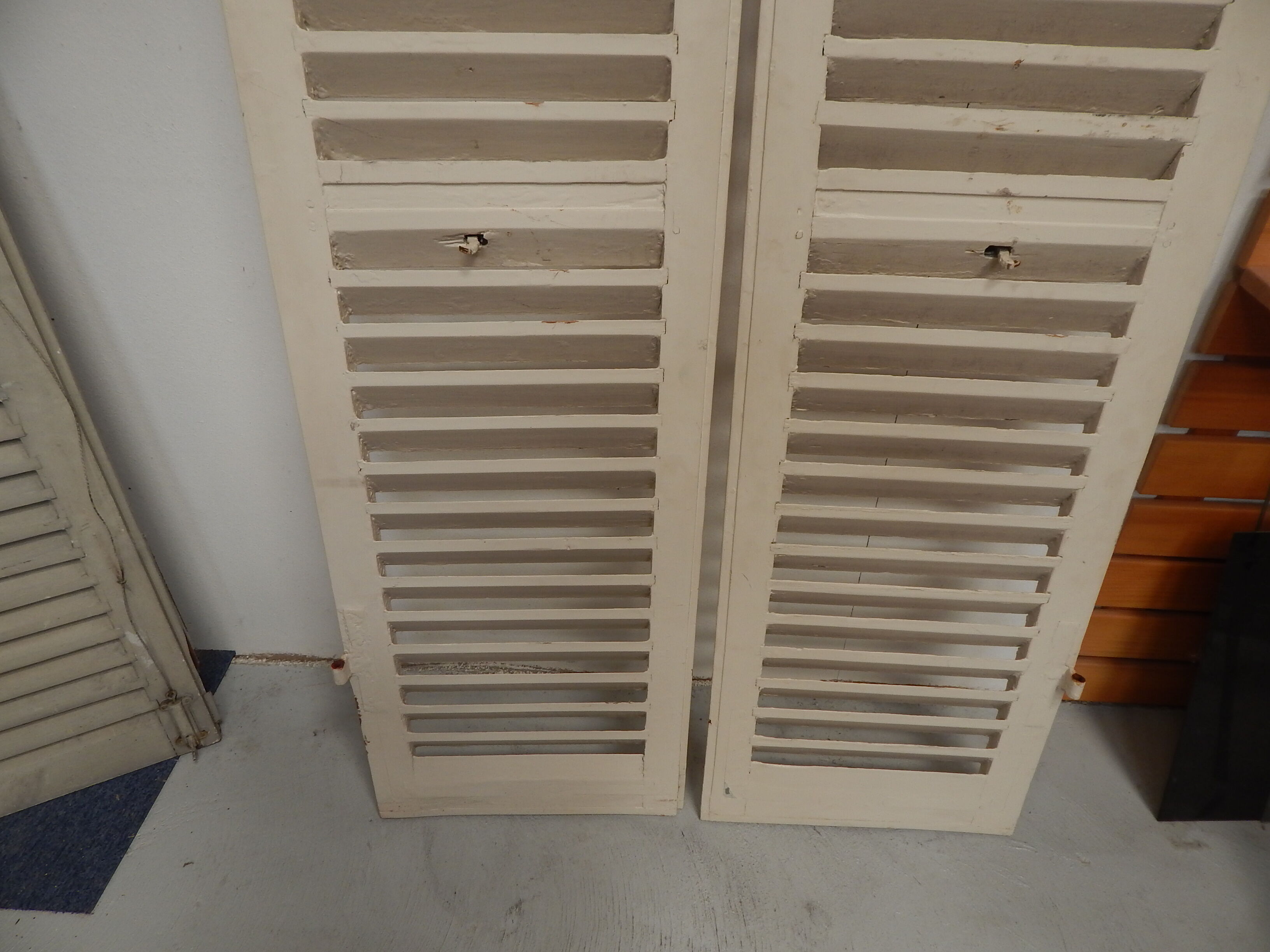 Pair of louver shutter year 50