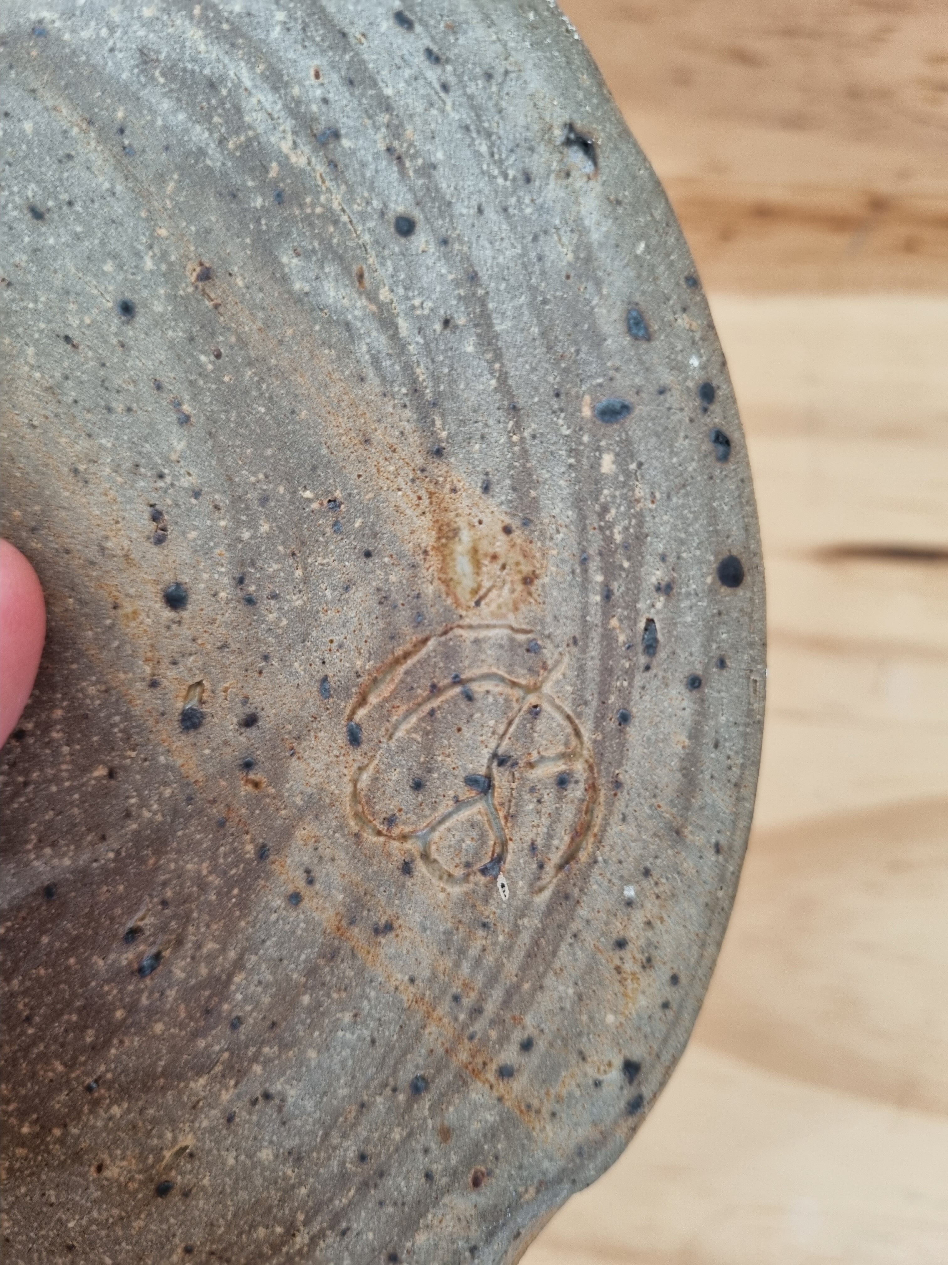 Handmade vintage sandstone wall vase