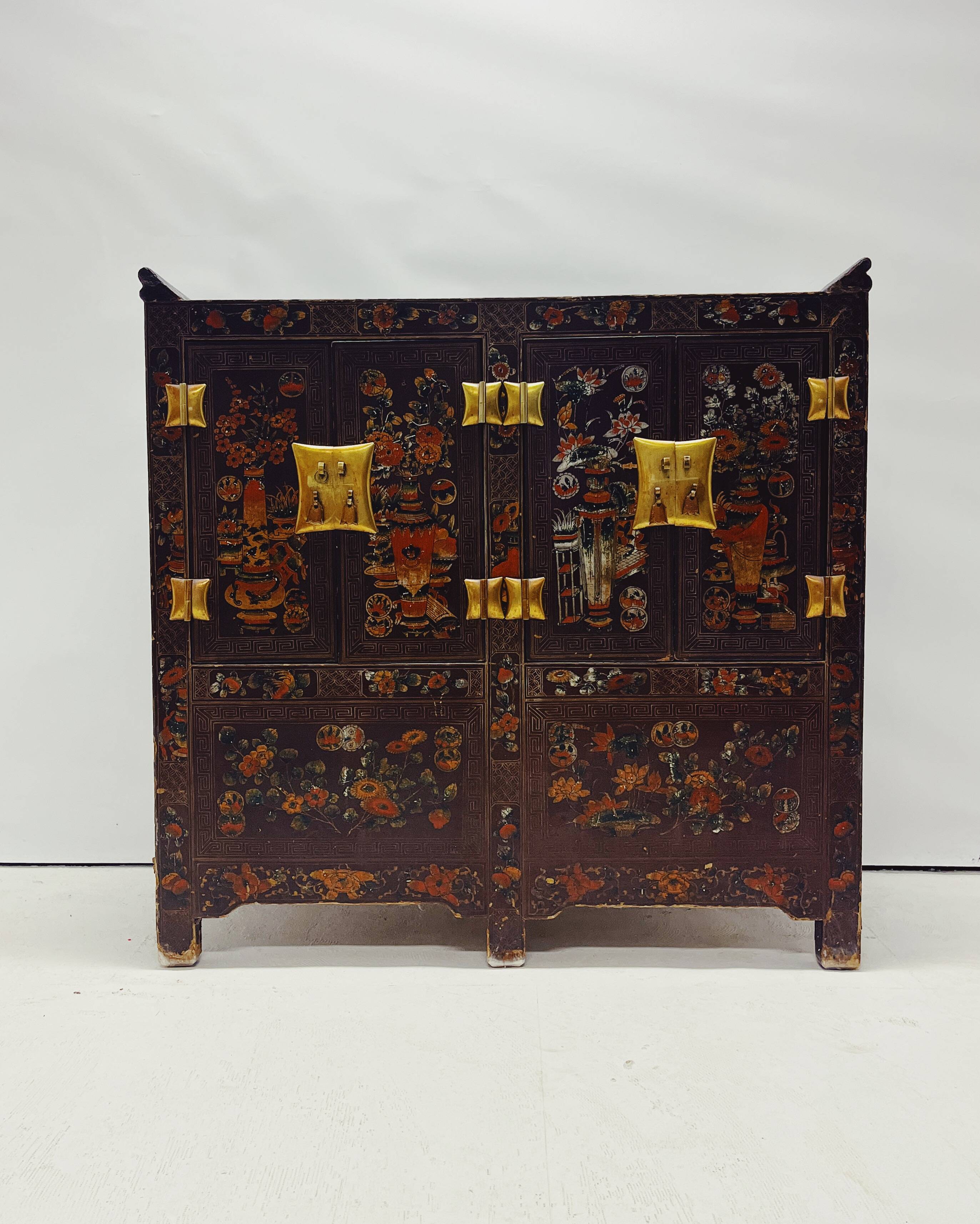 Chinese lacquer cabinet