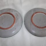 Lot of 8 plates pattern with thistles