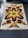 Tapis Vintage Floral Latch Hook