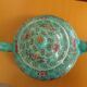 Théière chinoise porcelaine Mun Shou vintage