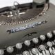 Typewriter Remington rand 1947 deluxe model 5 revised and new ribbon