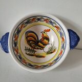 Henriot Quimper bowl with handle and cup