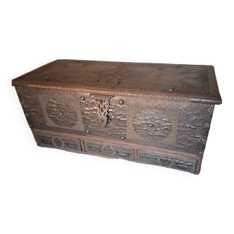 Shirazi chest made of Zanzibar wood