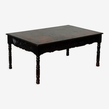 Indonesian colonial style coffee table