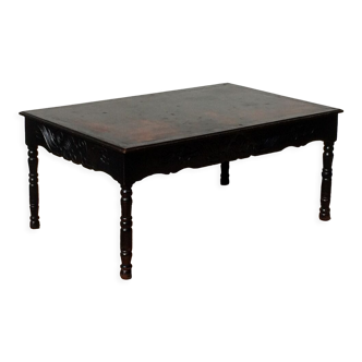Indonesian colonial style coffee table