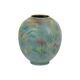 Abstract Ruscha Art 863 Convex Blue Vase West Germany Ceramics