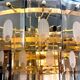 Chandelier framework Fontana Arte Murano 1970 Crystal