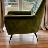 Suite de 2 fauteuils de style Gio Ponti - Suite de 2 fauteuils de style Gio Ponti
