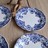 Set 6 assiettes plates Dordrecht 1920