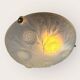 Sabino art deco basin ceiling light signed 1930 France