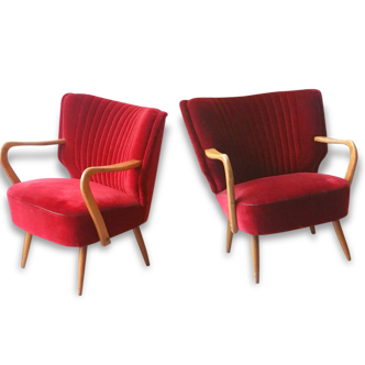 1/4 chairs red cinema cocktails