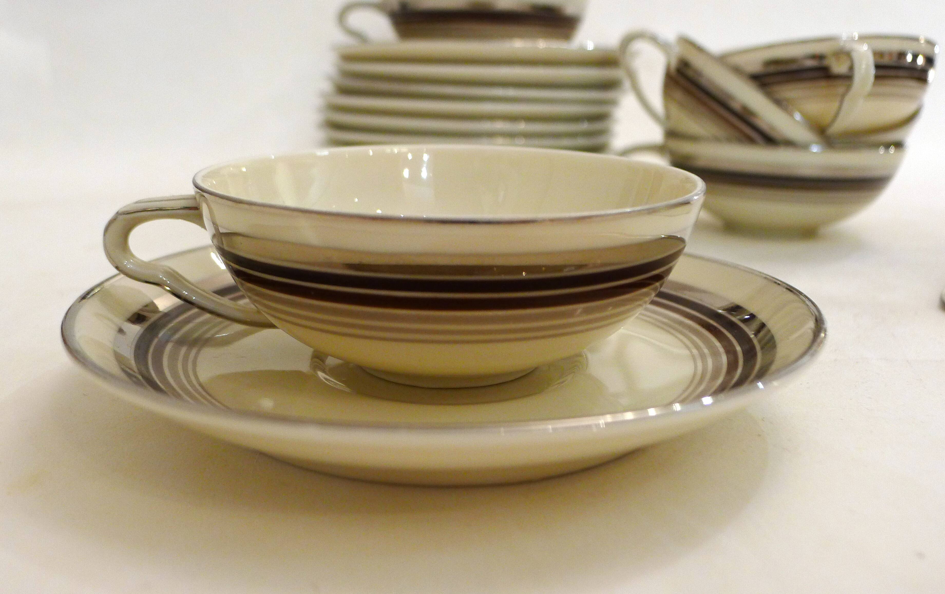 Art Deco coffee service by RGK 1930s