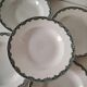 Set of 6 antique soup plates – Ironstone, circa 1900
