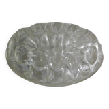 Spade flower glass