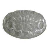 Spade flower glass