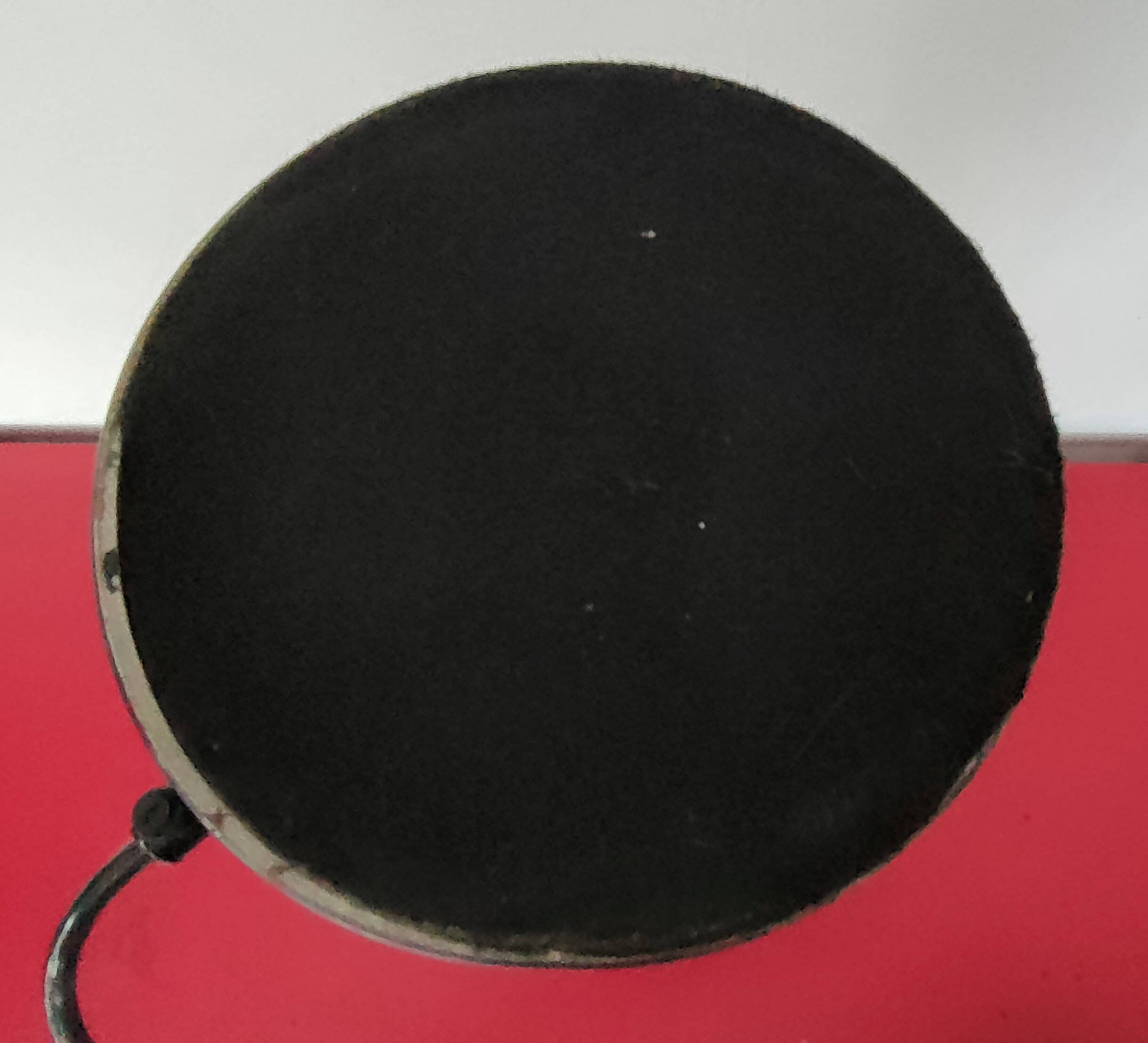 Lumi industrial metal lamp base - three lights - 1970s - Italy