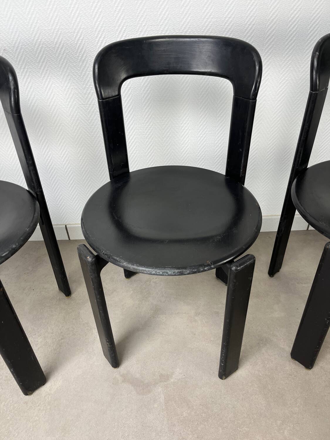 4 Bruno Rey 3300 chairs for Dietiker