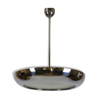 UFO chrome pendant by Josef Hurka for Napako, 1930