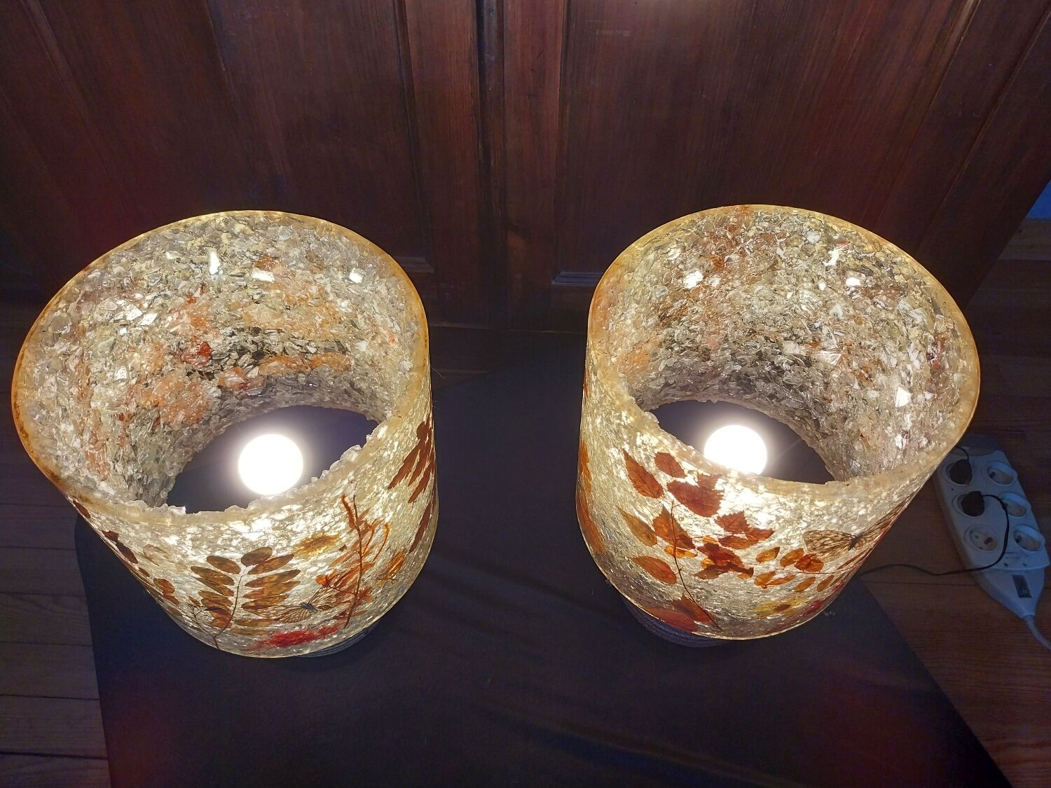 Paire de lampes Accolay