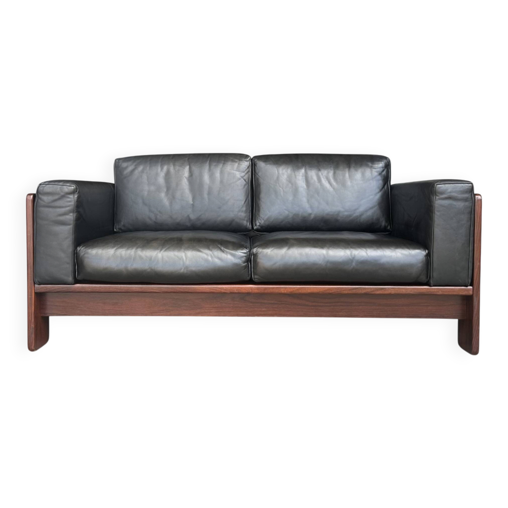 Bastiano 2-seater sofa by Afra & Tobia Scarpa for Knoll Int 1980s