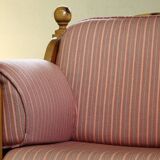 Vintage mid-century Danish pine lounge chair, 1970s