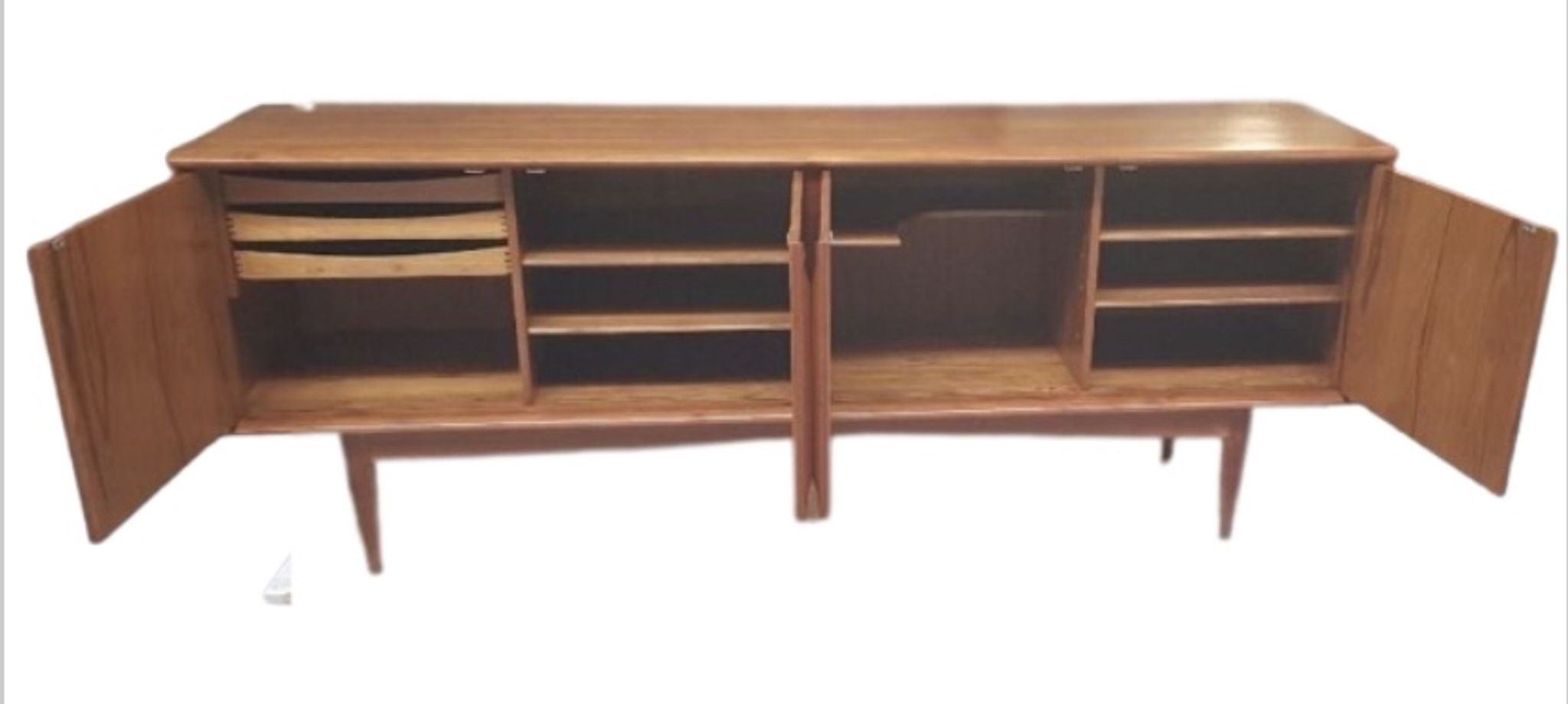 Enfilade scandinave en teck des années 60, 70