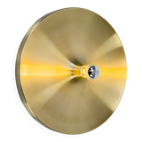 Space Age Brass Wall Sconce from Honsel, 1960s