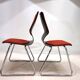 Flötotto set of 2 Pagwood chairs by Elmar Flötotto