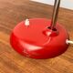 Lampe de table articulée en métal rouge 6786 par Christian Dell pour Kaiser Idell, années 1960