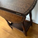 Small side coffee table with flaps