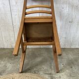 Set of three bistro chairs