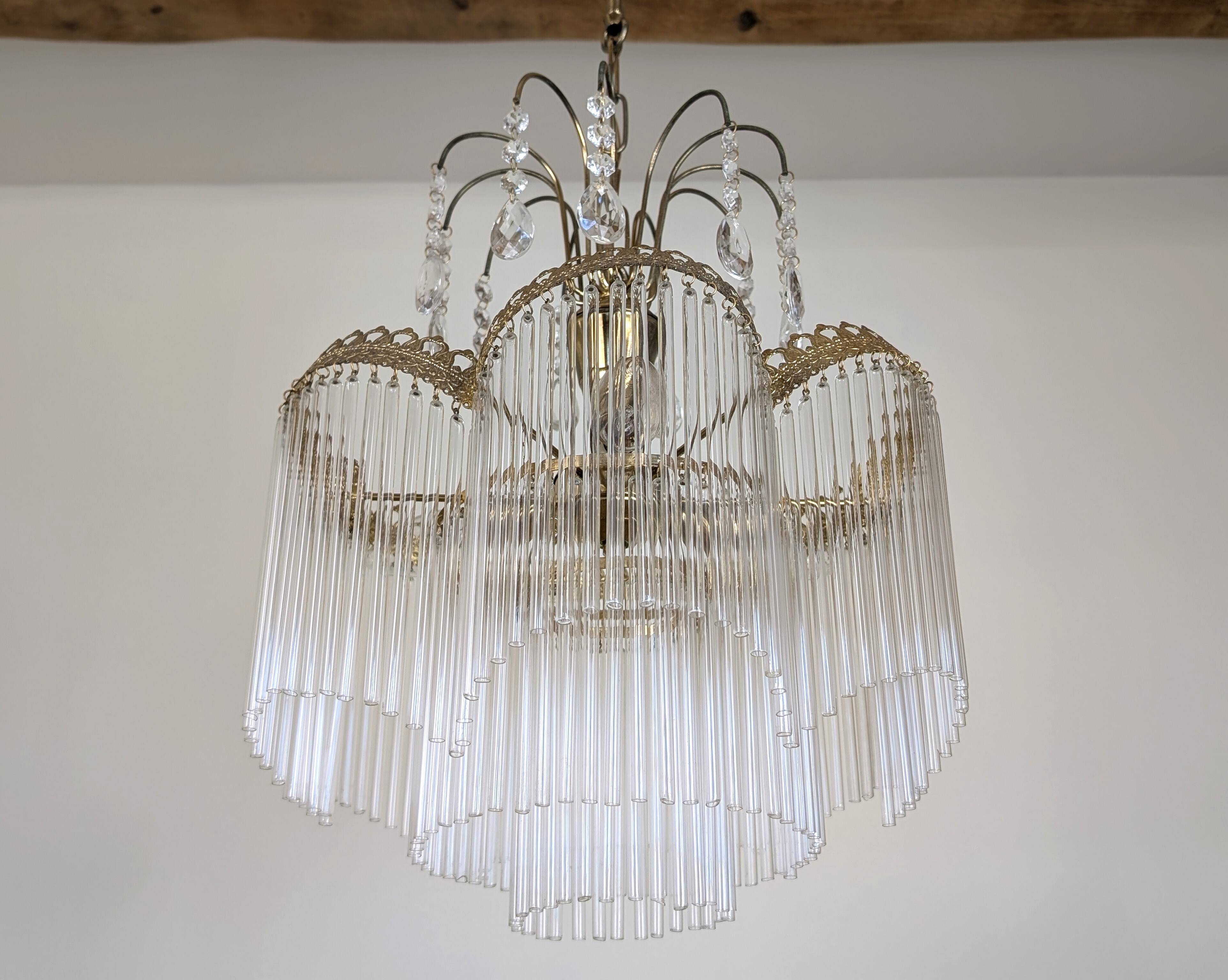 Tassel chandelier