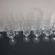 12 crystal champagne flutes